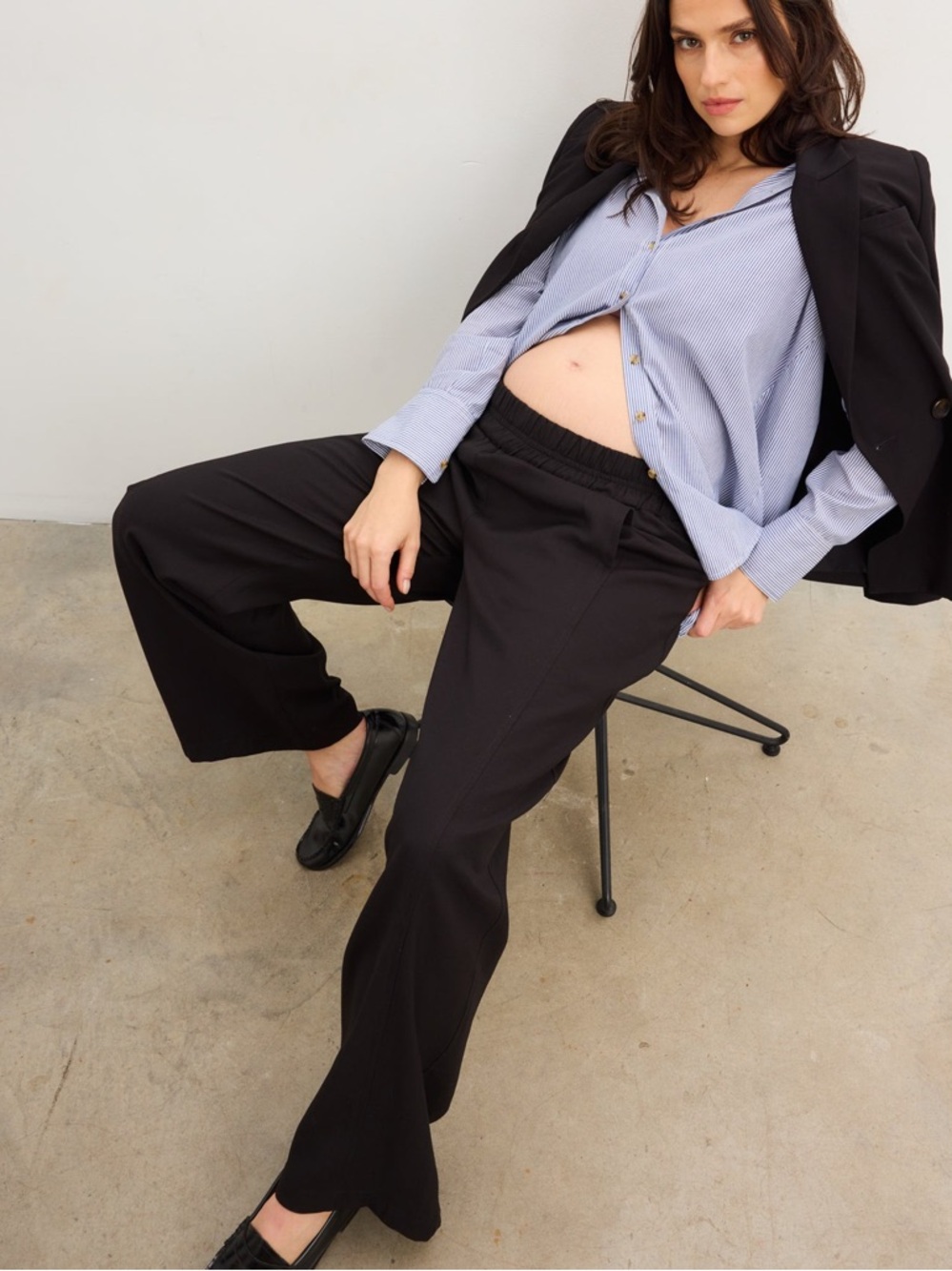 The Hatch soft tailored pull on trouser Sz 2